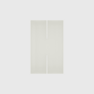 Fork & Spoon Organiser in Cotton White — 8×5 modular drawer organiser, food-safe PLA bioplastic, alternate angle