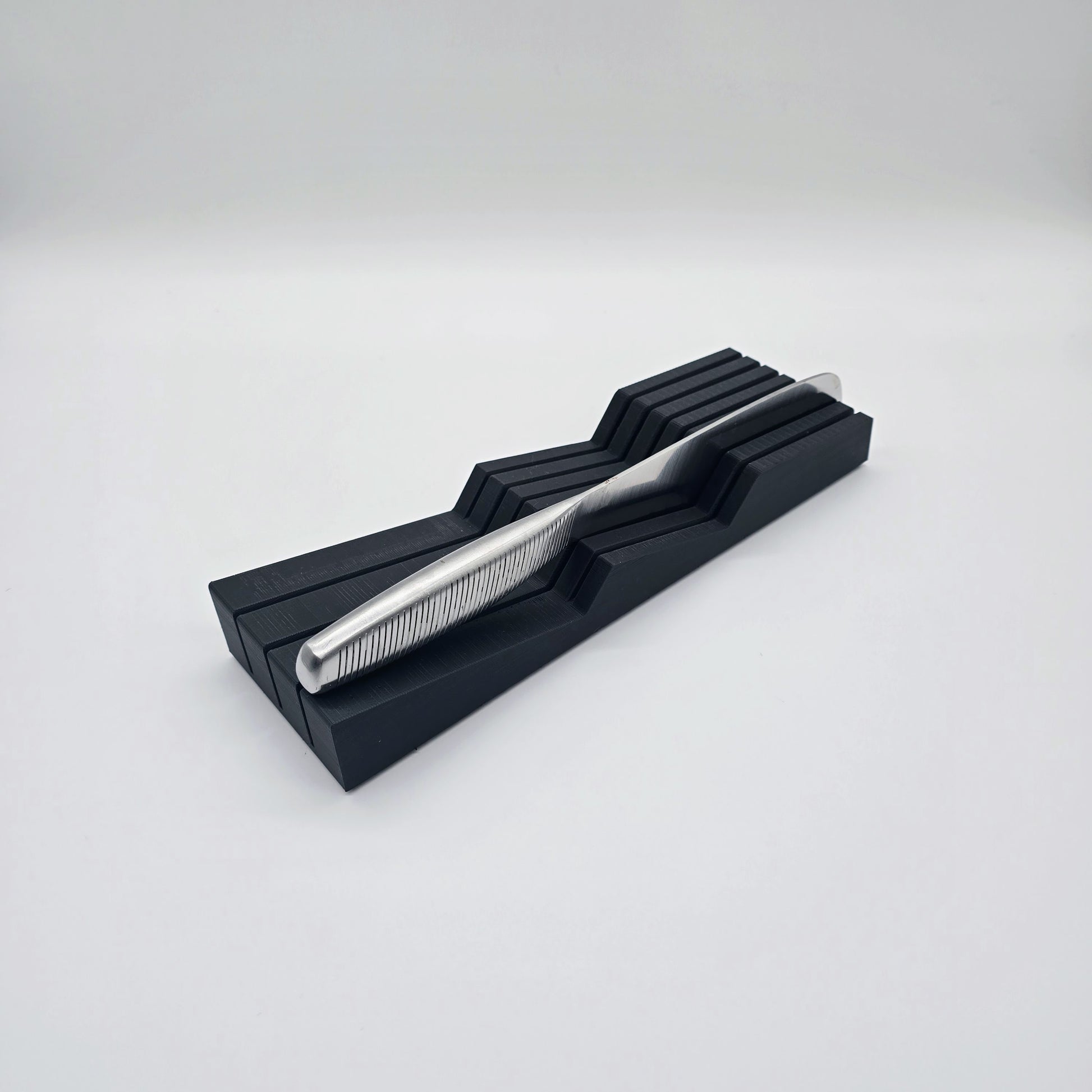 Knife Block Organizer 10x3 - Standard - Charcoal Black - View 1