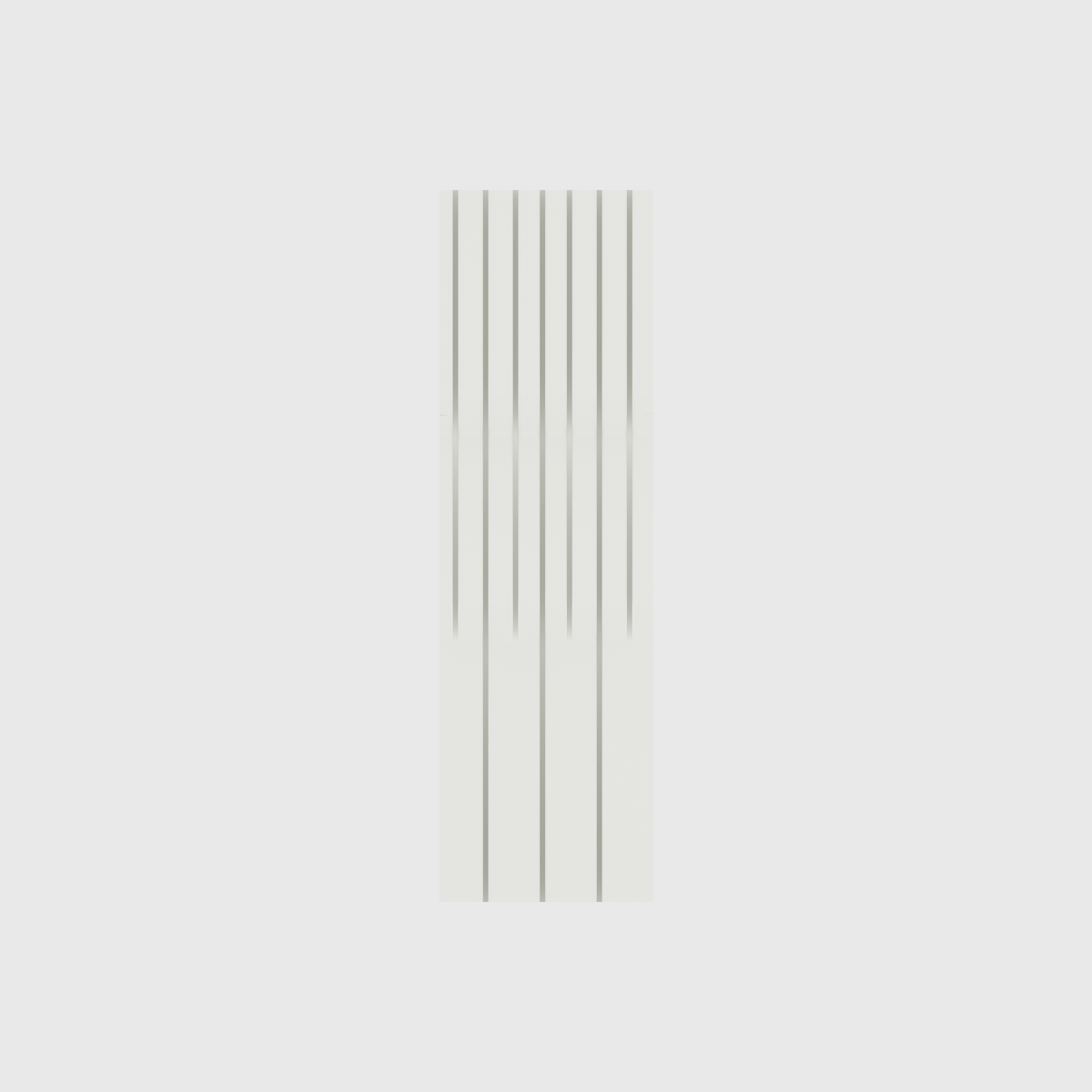 Compact Knife Block Organiser in Cotton White — 10×3 modular drawer organiser, PLA bioplastic, alternate angle