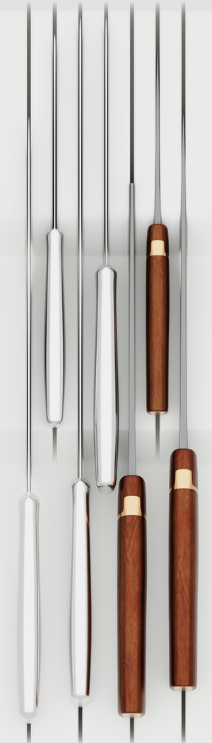 Knife Block Organizer 14x4 - Drawer Builder - Cotton White - Show