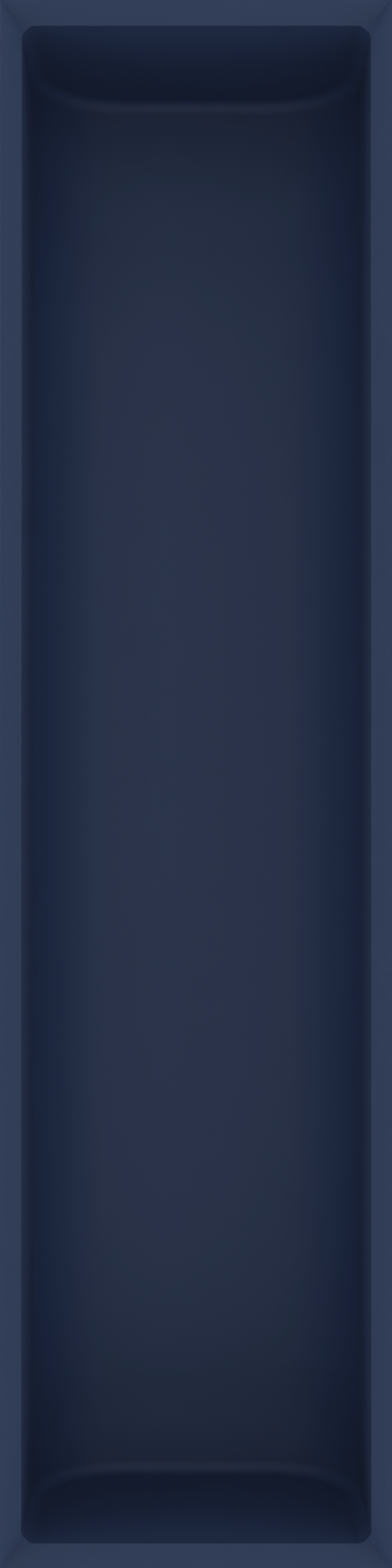 Long Utensile Module 2x8 - Drawer Builder - Army Blue - Hidden