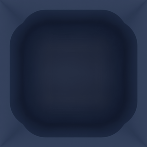 Misc Rectangle Concave 2x2 - Drawer Builder - Army Blue - Hidden