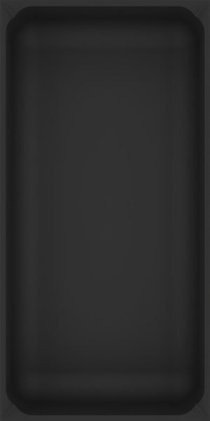Misc Rectangle Concave 4x8 - Drawer Builder - Charcoal Black - Hidden