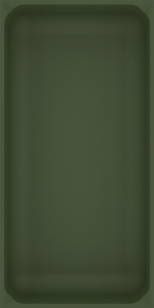 Misc Rectangle Concave 4x8 - Drawer Builder - Olive Green - Hidden