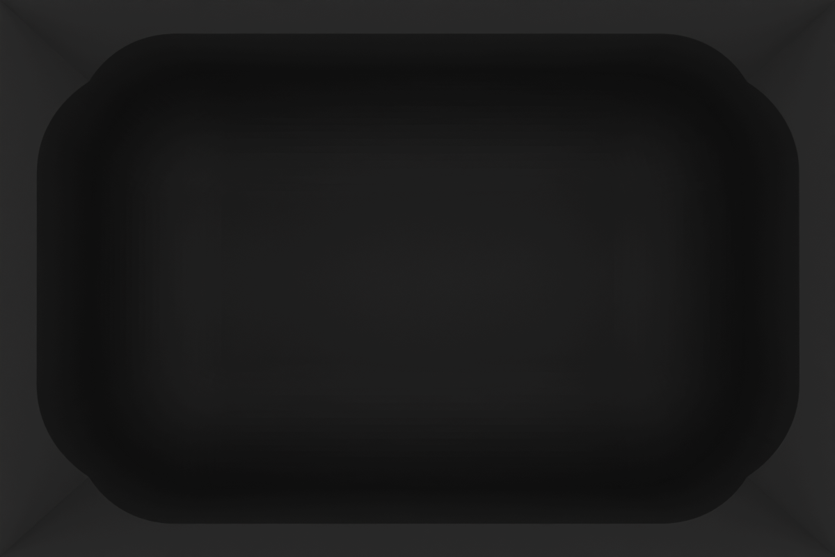 Misc Rectangle Module 2x3 - Drawer Builder - Charcoal Black - Hidden