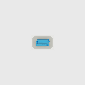 Small Rectangle Organiser in Cotton White — 2×3 modular drawer organiser, food-safe PLA bioplastic