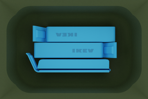 Misc Rectangle Module 2x3 - Drawer Builder - Olive Green - Show