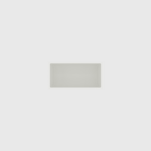 Small Essentials Organiser in Cotton White — 2×4 modular drawer organiser, food-safe PLA bioplastic, alternate angle