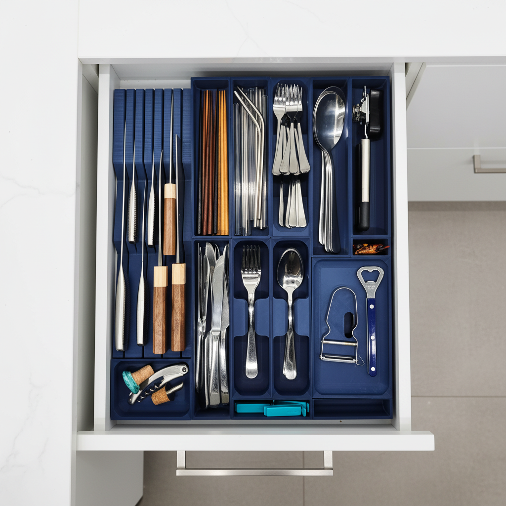 Ultimate Kitchen Essentials Organiser –  501.5x413mm