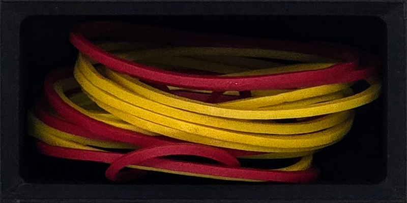 Rubber band Misc Module 1x2
 - drawerbuilder - Charcoal Black - Show