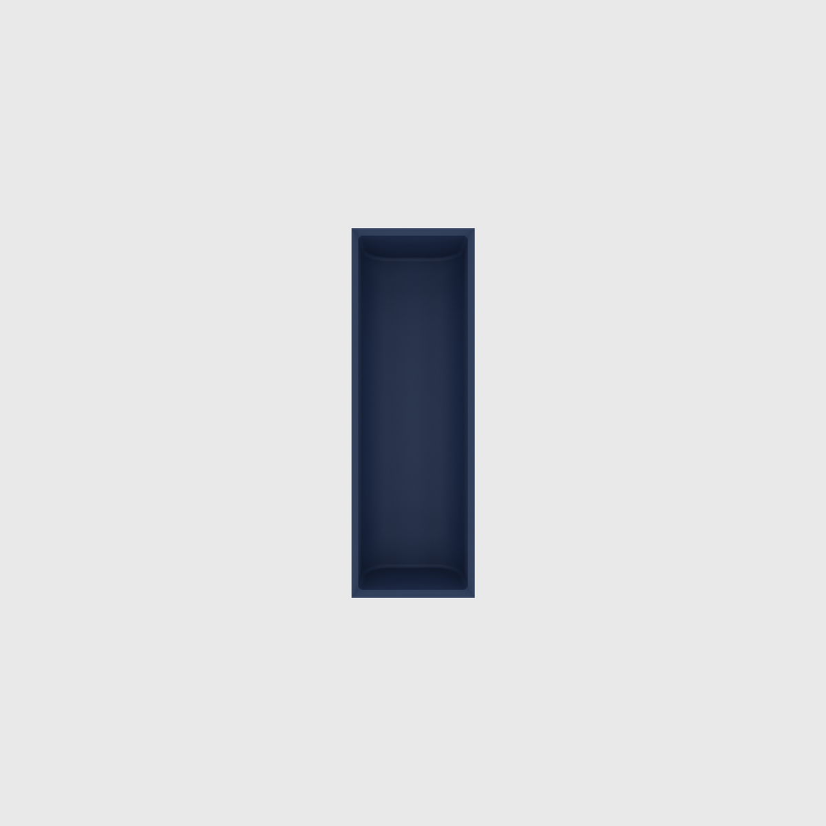 Small Utensil Organiser in Army Blue — 6×2 modular drawer organiser, food-safe PLA bioplastic, alternate angle