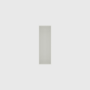 Small Utensil Organiser in Cotton White — 6×2 modular drawer organiser, food-safe PLA bioplastic, alternate angle