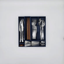 Load image into Gallery viewer, Space Saving Cutlery Organizer - Standard - Army Blue - View 1
