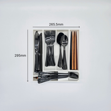 Load image into Gallery viewer, Space Saving Cutlery Organizer - Standard - CottonWhite - View 3
