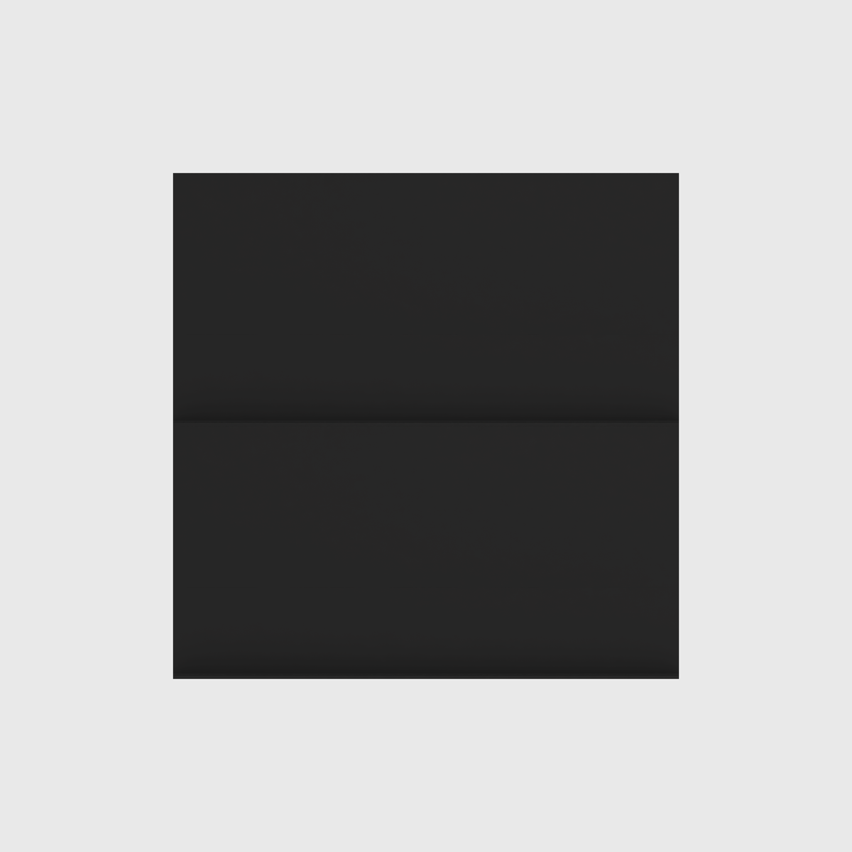 Empty Charcoal Black two-rack spice drawer organiser on a nominal 236 × 236 mm grid