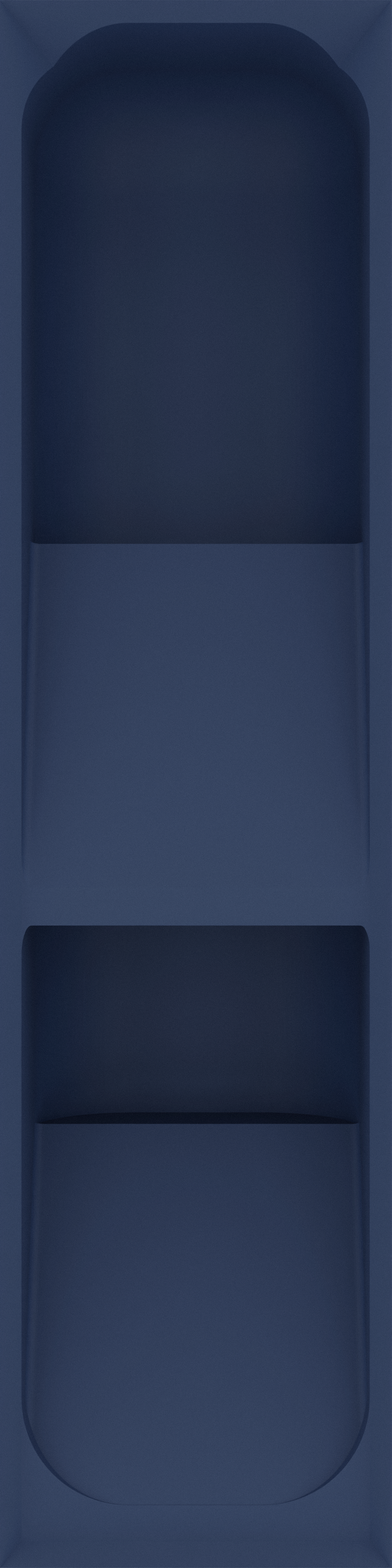 Stacked Small Fork & Spoons Module 8x2 - Drawer Builder - Army Blue - Hidden