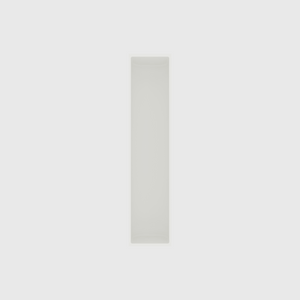 Compact Utensil Organiser in Cotton White — 9×2 modular drawer organiser, food-safe PLA bioplastic, alternate angle