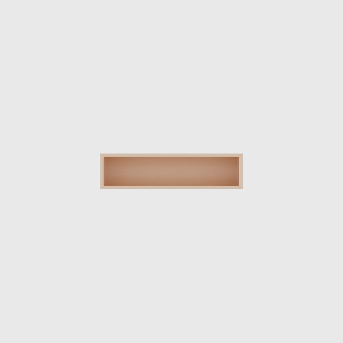 Micro strip organiser – 1x4 (29.5 × 118 mm) in Army Beige