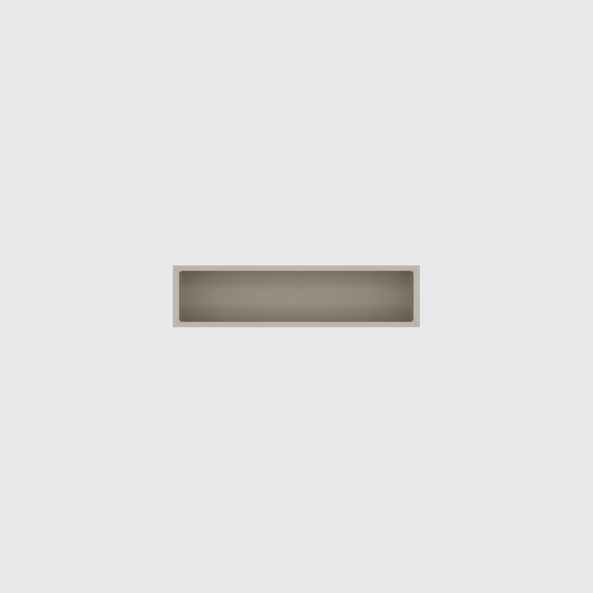 Micro strip organiser – 1x4 (29.5 × 118 mm) in Muted White