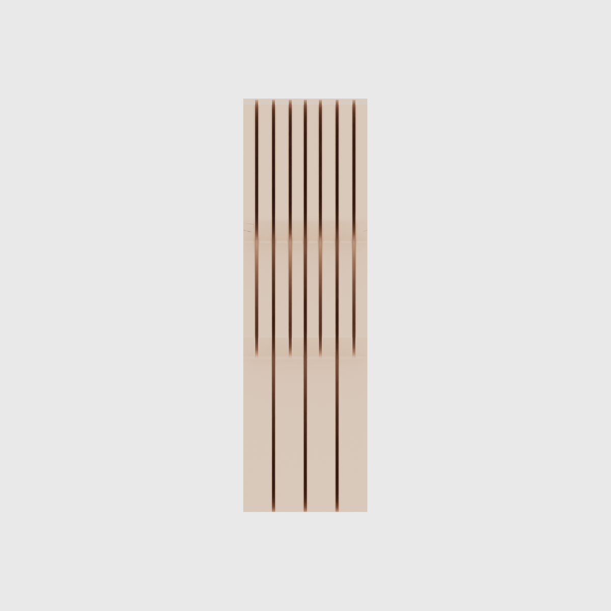 Knife block organiser – 10x3 (295 × 88.5 mm) in Army Beige