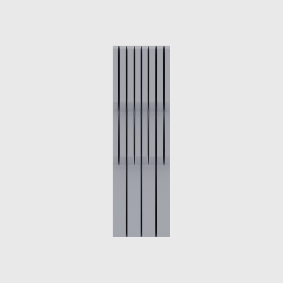 Knife block organiser – 10x3 (295 × 88.5 mm) in Fossil Grey
