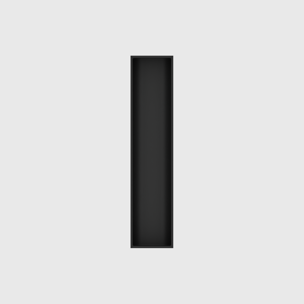 Long tray organiser – 9x2 (265.5 × 59 mm) in Charcoal Black