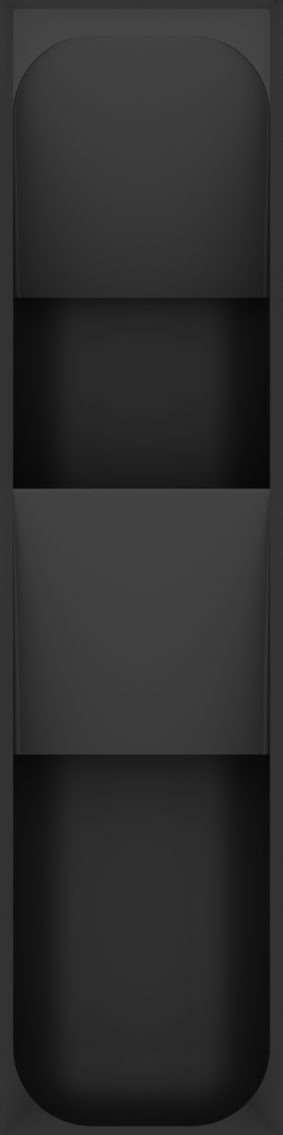 Cutlery Holder – 8x2 — CharcoalBlack (hidden)