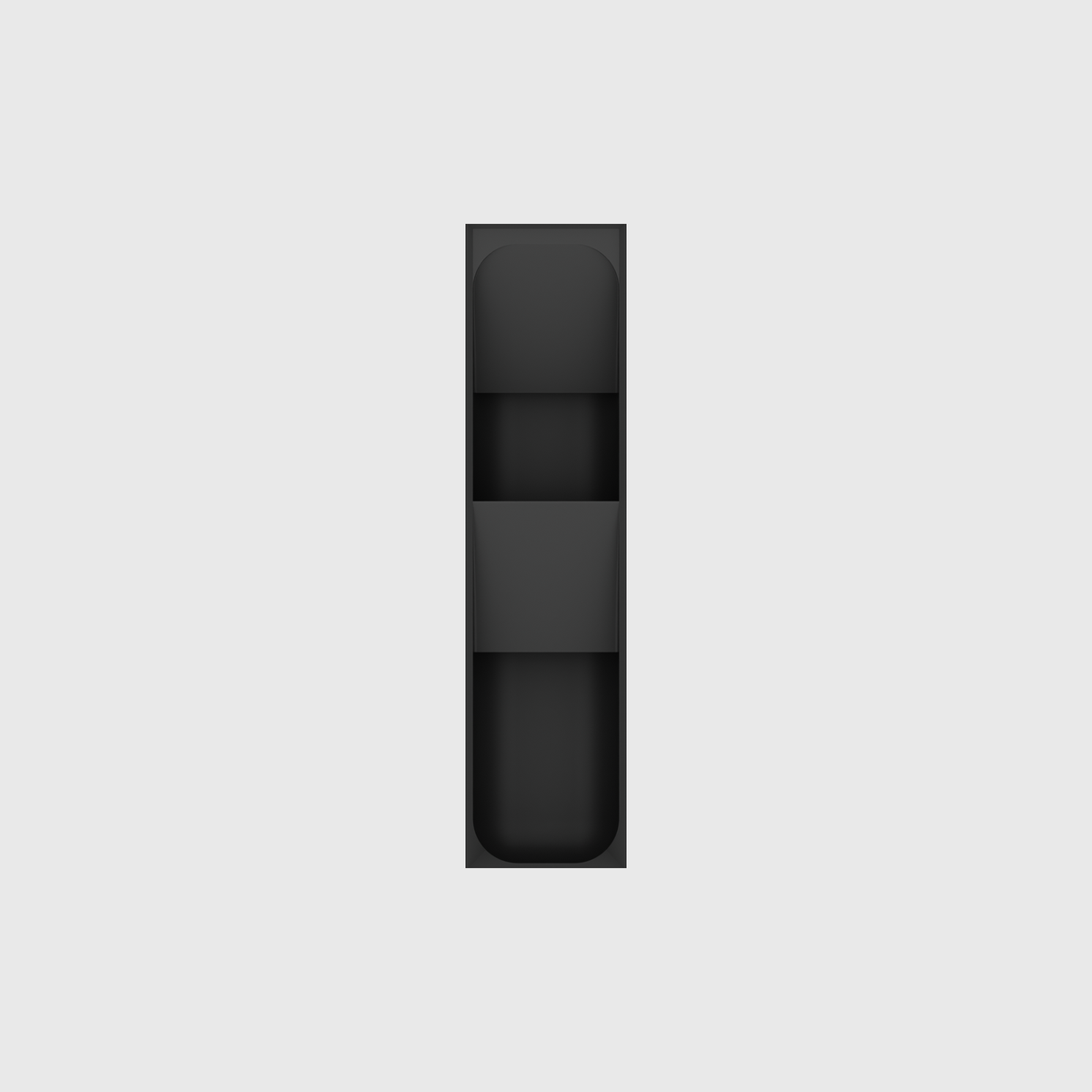 Cutlery Holder – 8x2 — CharcoalBlack