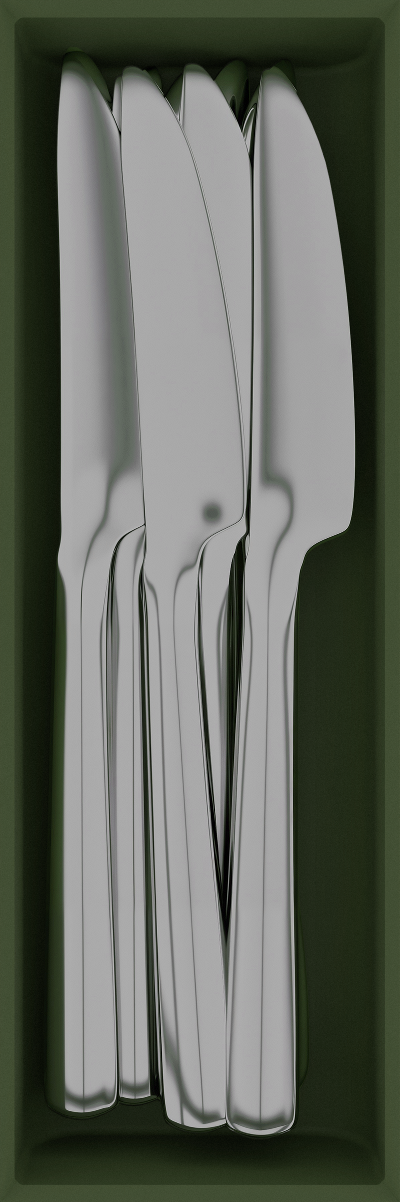 Cutlery Module 3x9 - Drawer Builder - Olive Green - Show