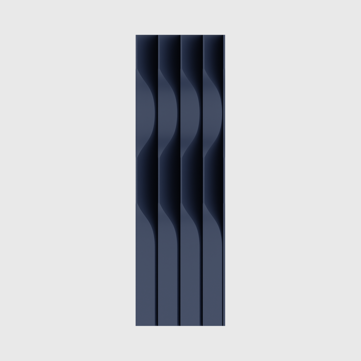 Knife Block Full Diagonal Rail 13x4 in Army Blue