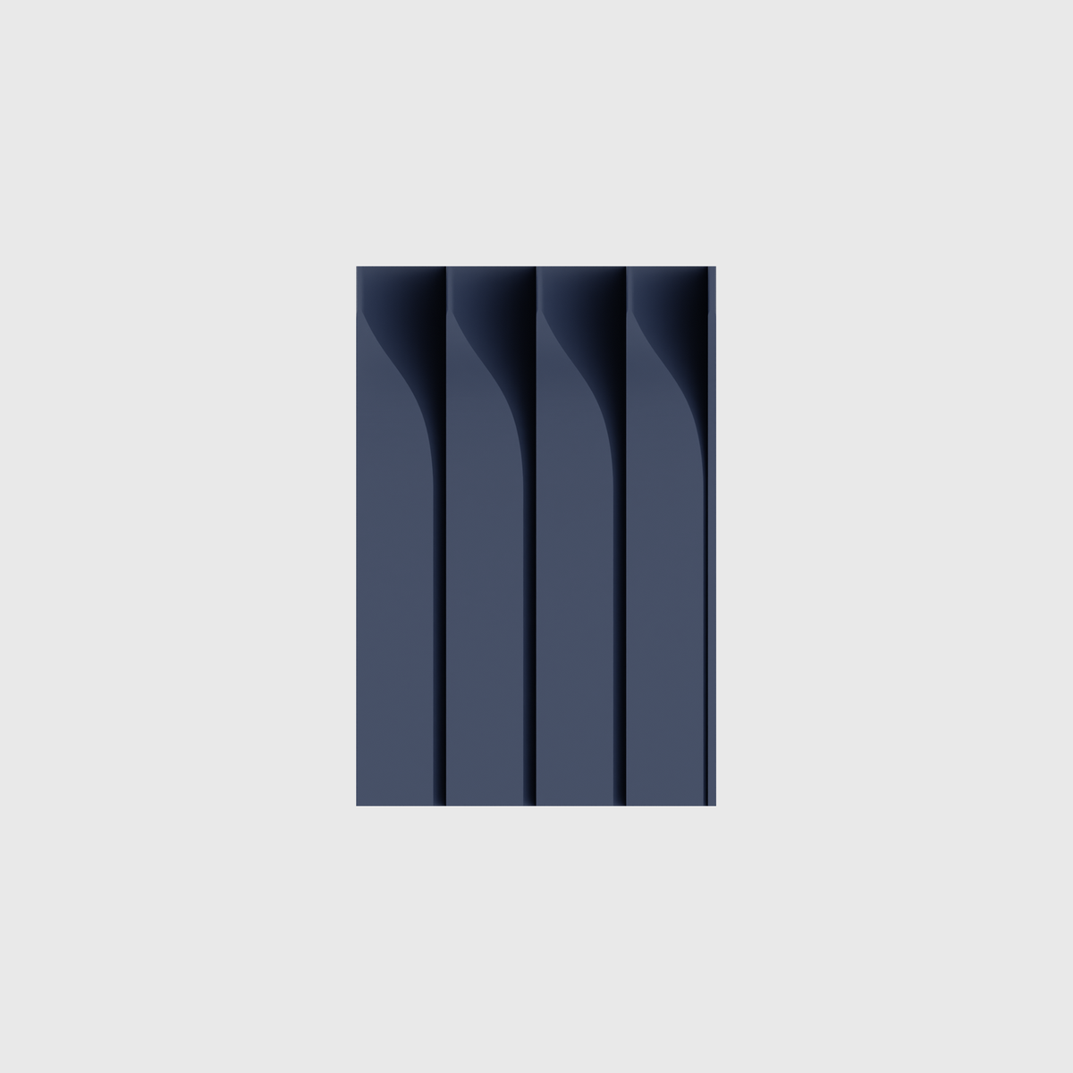Knife Block Tail Diagonal Rail 6x4 in Army Blue