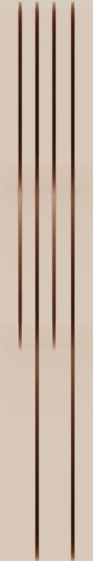 Knife holder organiser – 12x2 (354 × 59 mm) in Army Beige