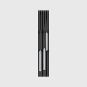 Knife holder organiser – 12x2 (354 × 59 mm) — example contents in Charcoal Black