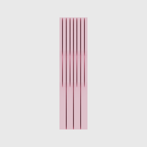 Knife holder organiser – 12x3 (354 × 88.5 mm) in Sakura Pink