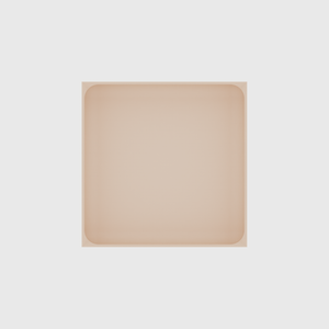 Large tray organiser – 6x6 (177 × 177 mm) in Army Beige