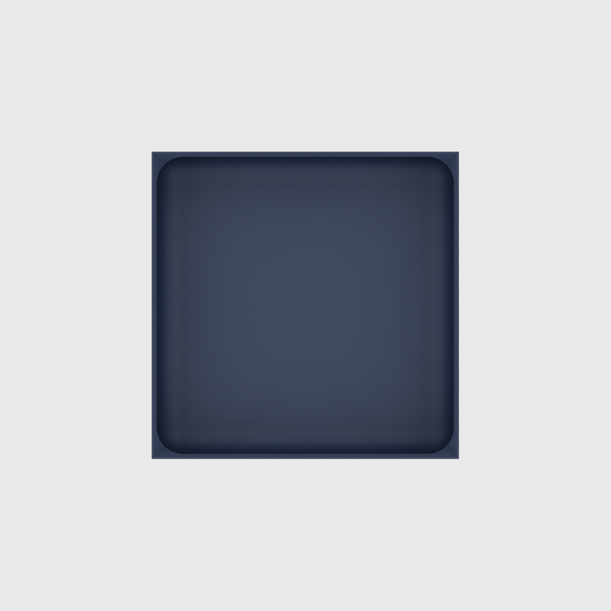 Large tray organiser – 6x6 (177 × 177 mm) in Army Blue