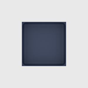 Large tray organiser – 6x6 (177 × 177 mm) in Army Blue