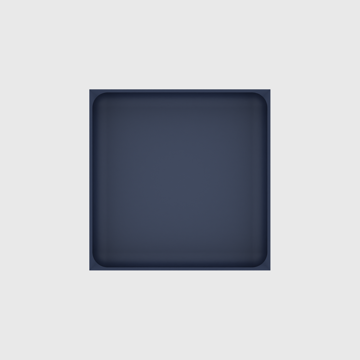 Large tray organiser – 6x6 (177 × 177 mm) in Army Blue