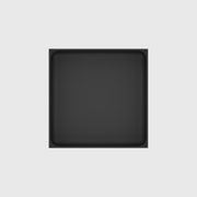 Large tray organiser – 6x6 (177 × 177 mm) in Charcoal Black