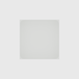 Large tray organiser – 6x6 (177 × 177 mm) in Cotton White