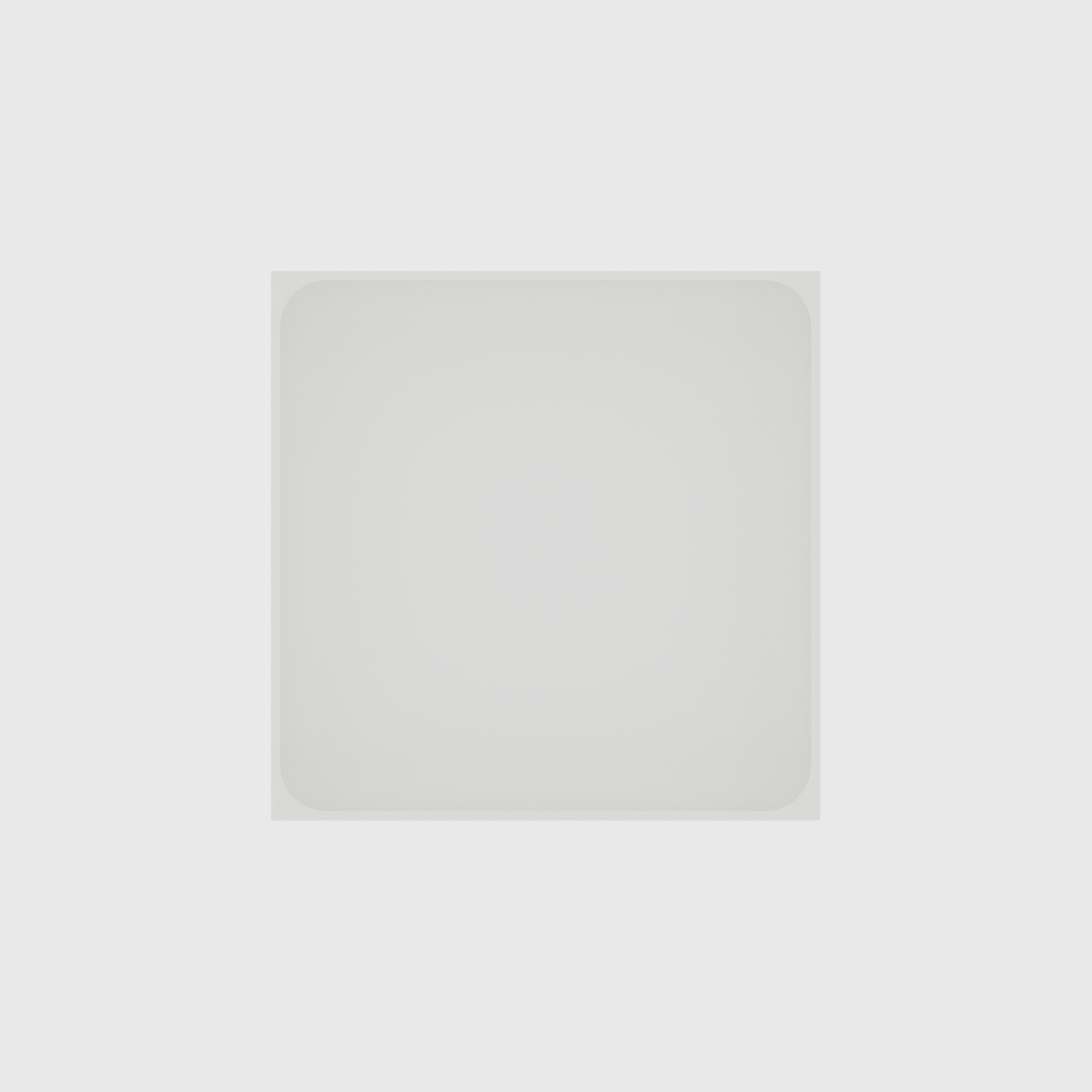 Large tray organiser – 6x6 (177 × 177 mm) in Cotton White