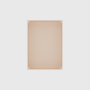 Large tray organiser – 7x5 (206.5 × 147.5 mm) in Army Beige