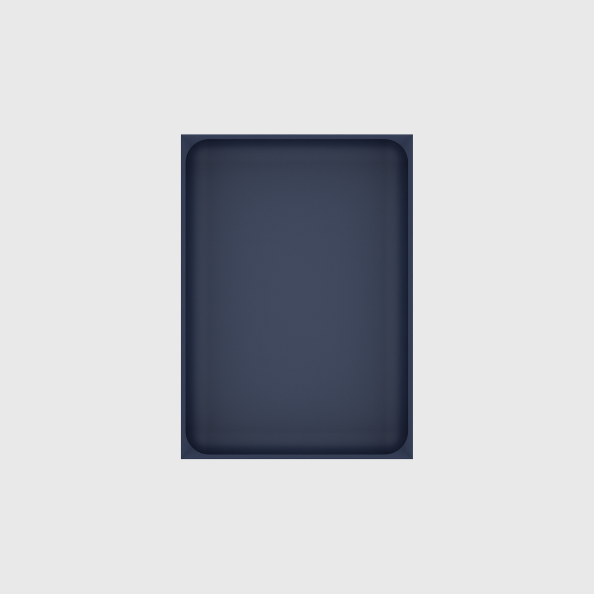 Large tray organiser – 7x5 (206.5 × 147.5 mm) in Army Blue