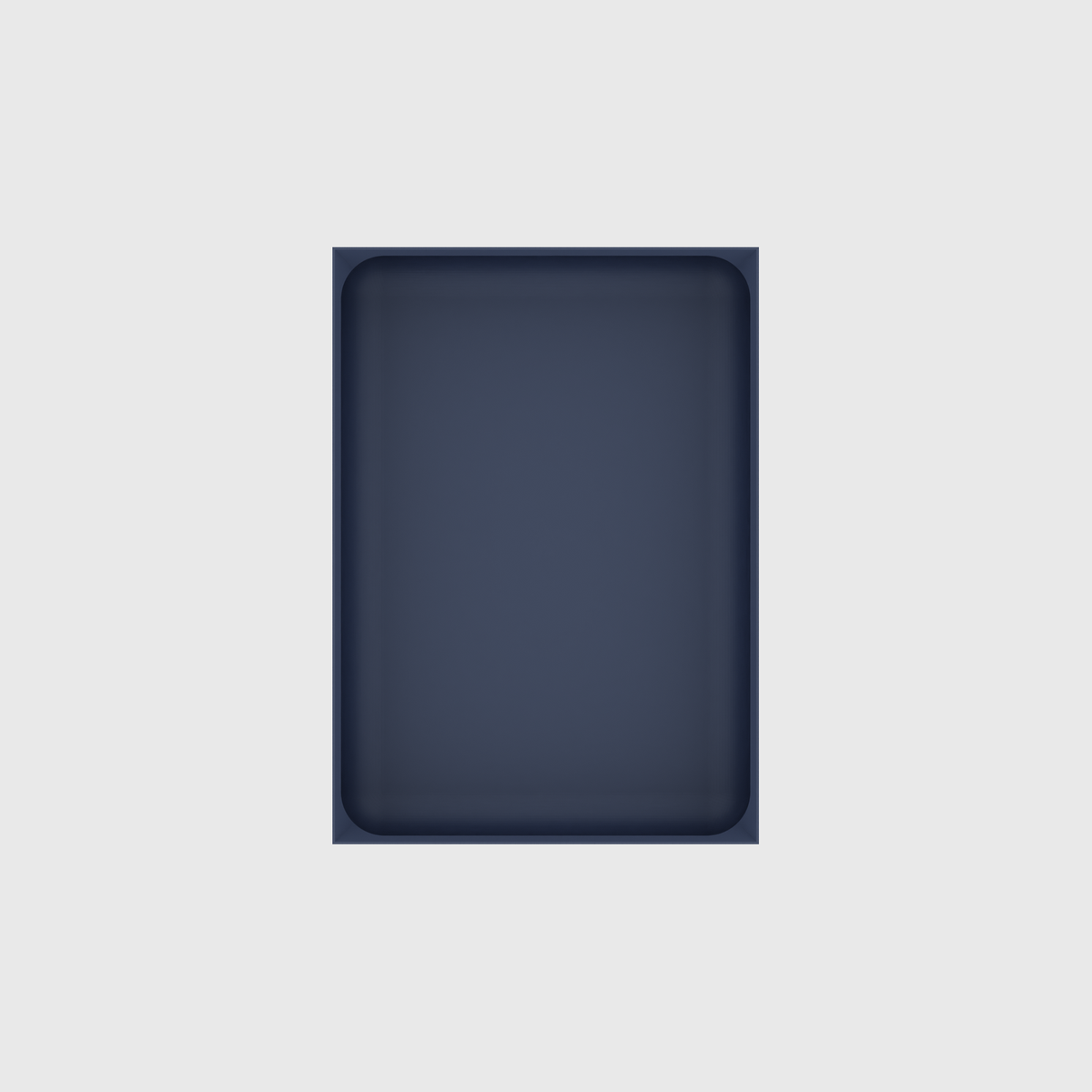 Large tray organiser – 7x5 (206.5 × 147.5 mm) in Army Blue