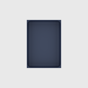 Large tray organiser – 7x5 (206.5 × 147.5 mm) in Army Blue