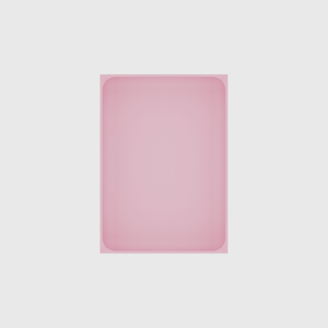 Large tray organiser – 7x5 (206.5 × 147.5 mm) in Sakura Pink