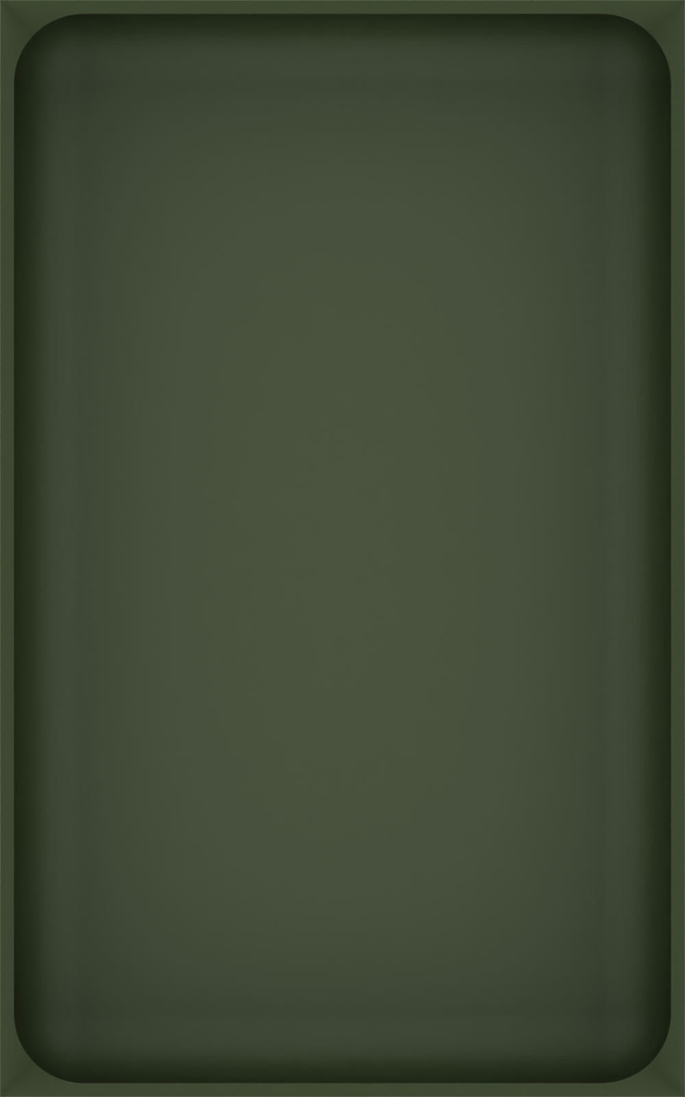 Large tray organiser – 8x5 (236 × 147.5 mm) in Olive Green