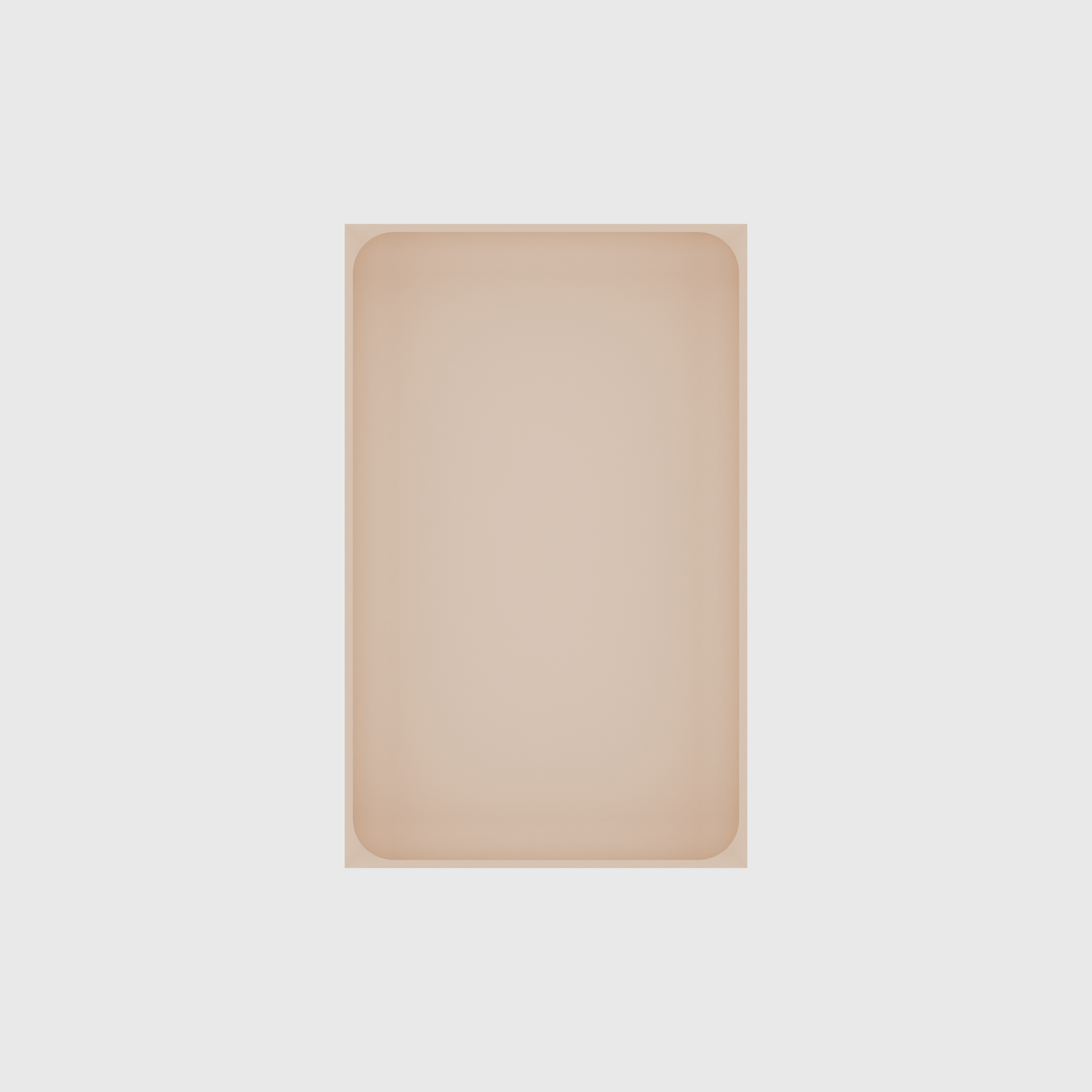 Large tray organiser – 8x5 (236 × 147.5 mm) in Army Beige