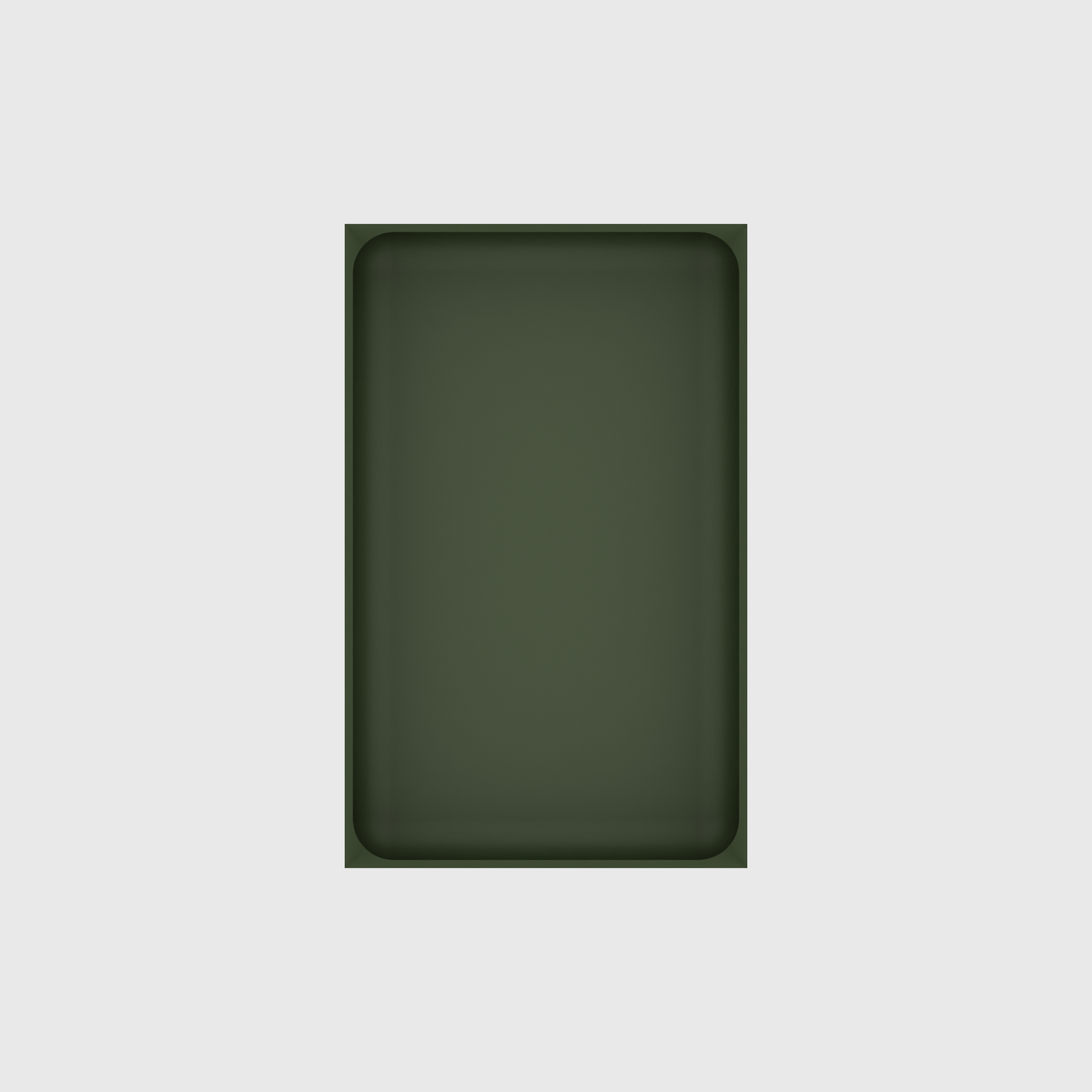 Large tray organiser – 8x5 (236 × 147.5 mm) in Olive Green