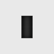 Largecoffeepods 4x2 in Charcoal Black